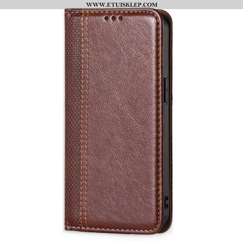 Etui Na Telefon do Xiaomi 12 Pro Etui Folio Efekt Skóry Vintage